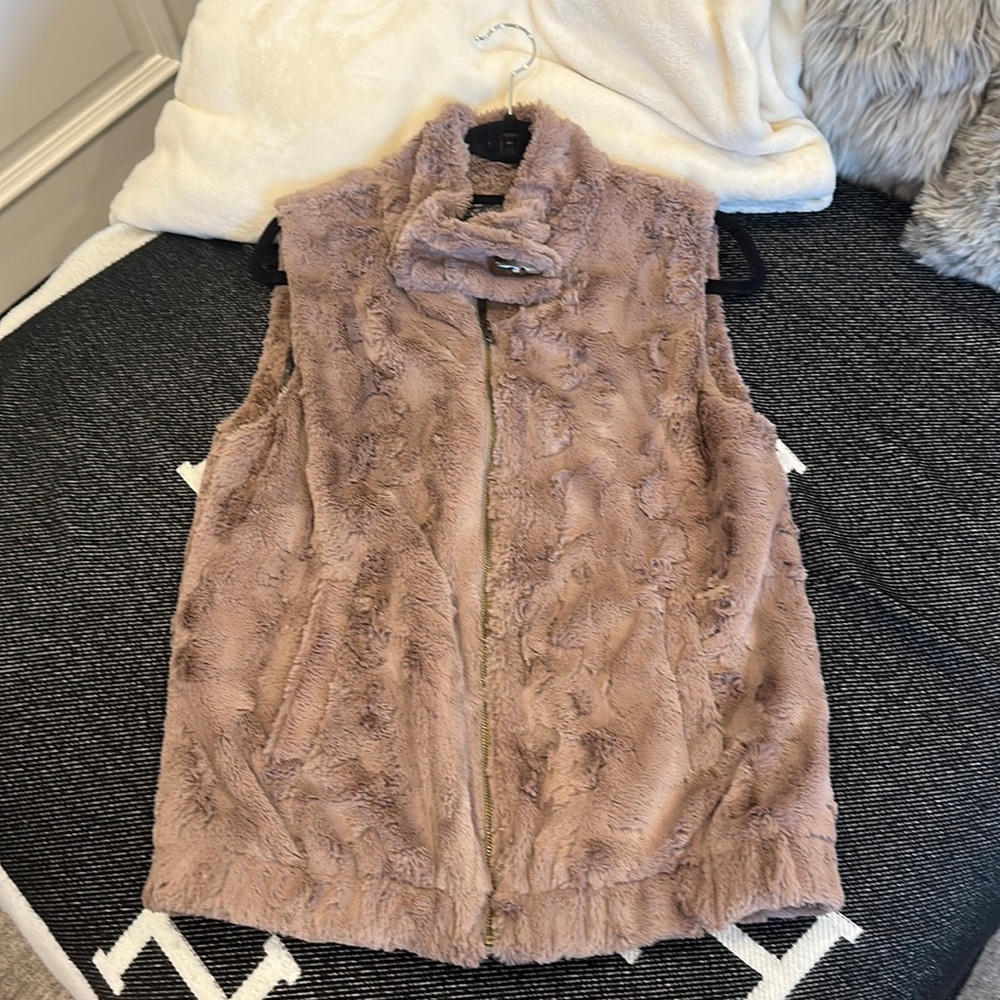 Sanctuary faux fur vest